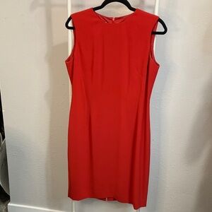 Vintage Jones Wear Classic Red Midi Dress